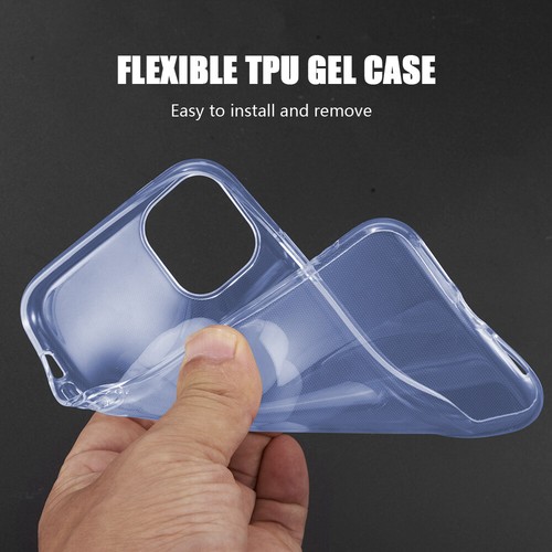 FOR IPHONE 12/12 PRO 6.1" TPU SLIM GEL SKIN CASE COVER ACCESSORY+STYLUS - Zdjęcie 19 z 21