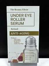 The Beauty Elixir  Under EYE ROLLER Serum / Anti-Aging Retinol 1.69 Fl Oz/50 ML