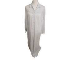 Vintage Pinehurst Lingerie Nightgown Negligee Gown Blue USA Medium
