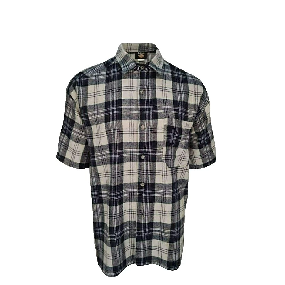 Poliéster Retro informal con Botones camisas para hombres