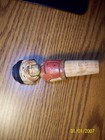MECHANICAL LEVER GERMAN HAND CARVED WINE CORK STOPPER. OPEN MOUTH. RAISED NECK — photo 1