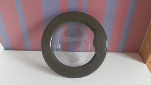 Gebrauchte Hotpoint WM52A Waschmaschine braune Tür inkl. Griff, Verschluss & Glas.