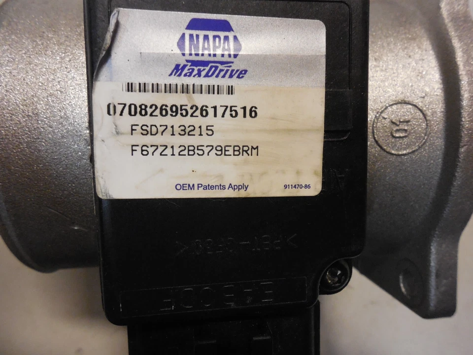 Датчик массового расхода воздуха NAPA FSD713215 подходит для Ford Windstar Mazda B2300 1995-1997 годов выпуска - Изображение 2 из 3