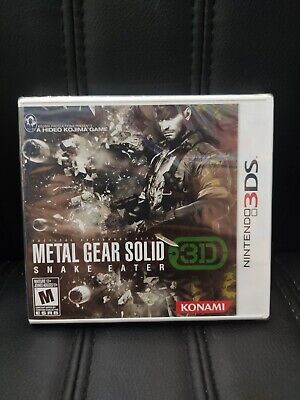 Jogo Metal Gear Solid Snake Eater Original - 3DS - Sebo dos