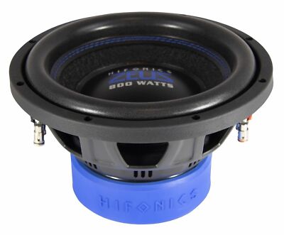 Hifonics 10 inch subwoofer Power 800 Watts High End Quality subwoofer Premium