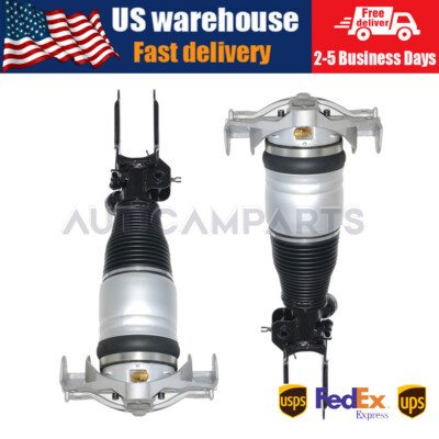 Pair Fit Porsche Cayenne Audi Q7 VW Touareg Front Air Suspension Shock Struts