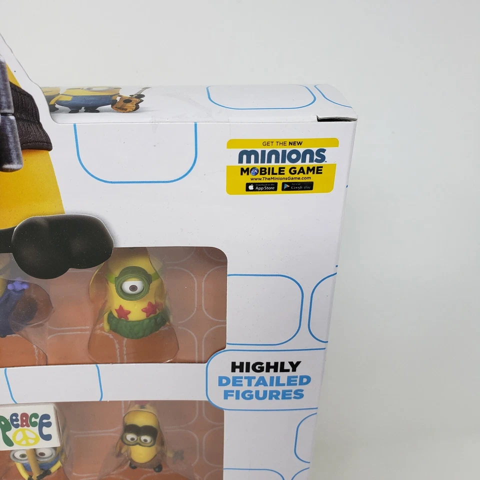 Minions Thinkway Mini Figures 15 Toys R Us Exclusive Highly Detailed In Box NOS - Image 3 of 4
