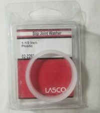 LASCO 02-2283 1 1/2-Inch Beveled Plastic Slip Joint Washer- NEW