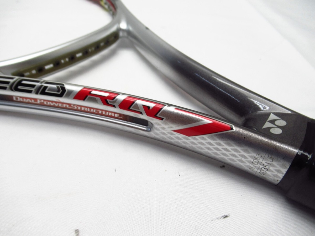 YONEX NANOSPEED RQ7 MIDPLUS TENNIS RACQUET (4 1/4) NEW GRIP. JAPAN