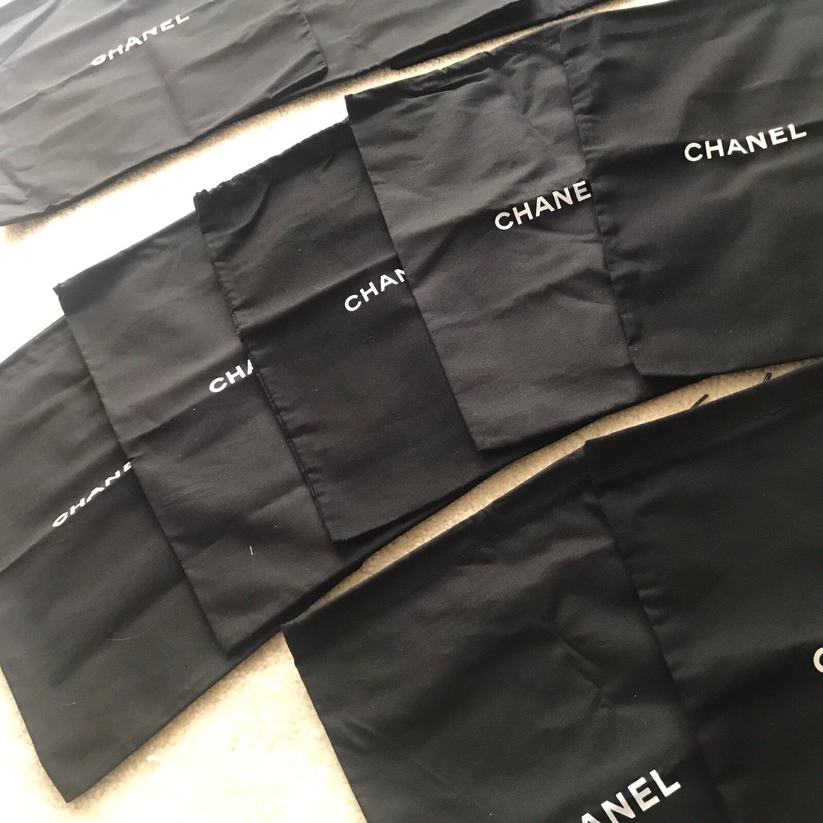 ABAM　CHANEL　ダストバッグ　157 10 Chanel dust bag All New Black JAPAN | eBay
