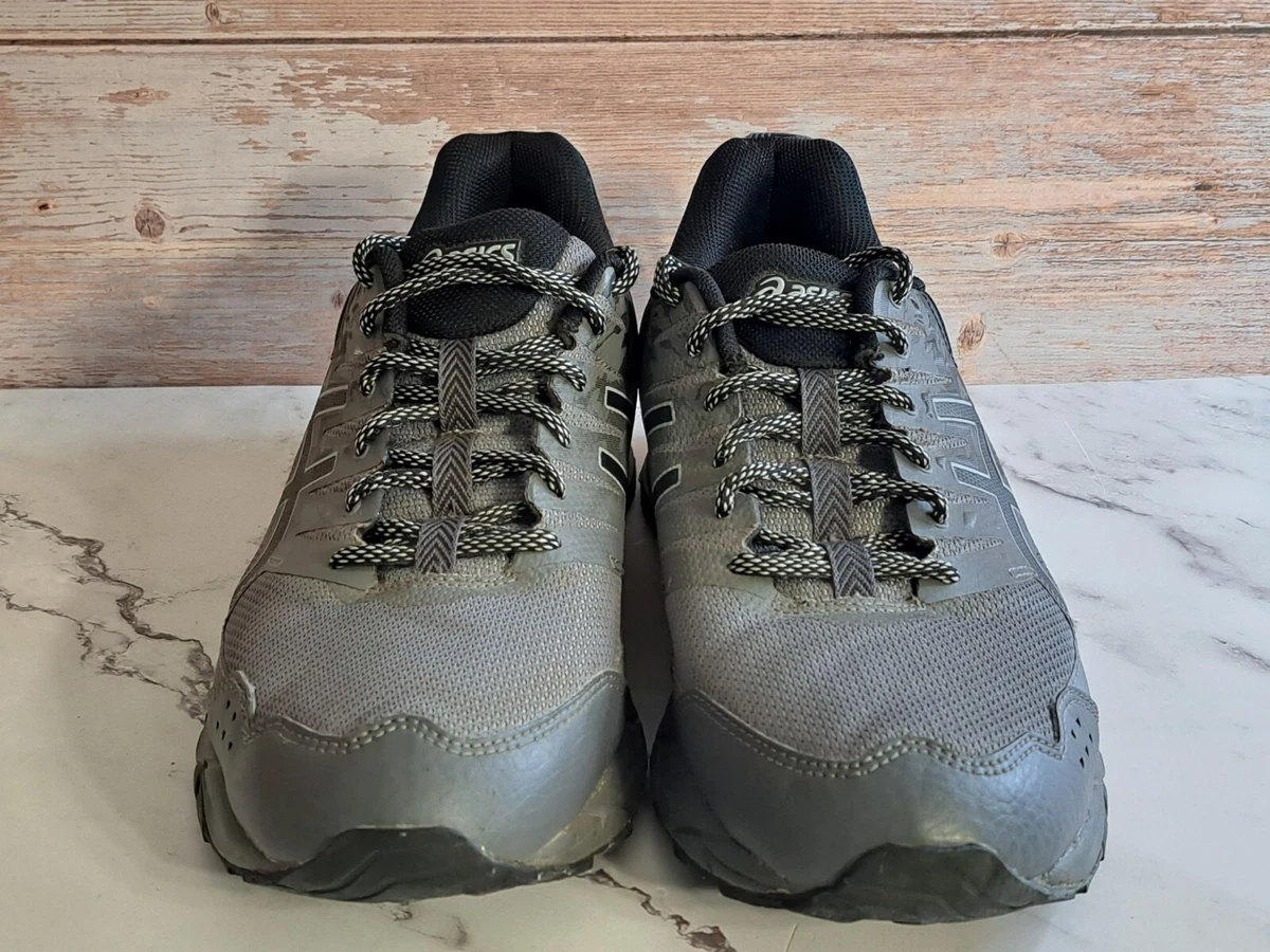 ASICS Gel Sonoma 3 Gray Black Athletic Running Shoes Men s Size 10