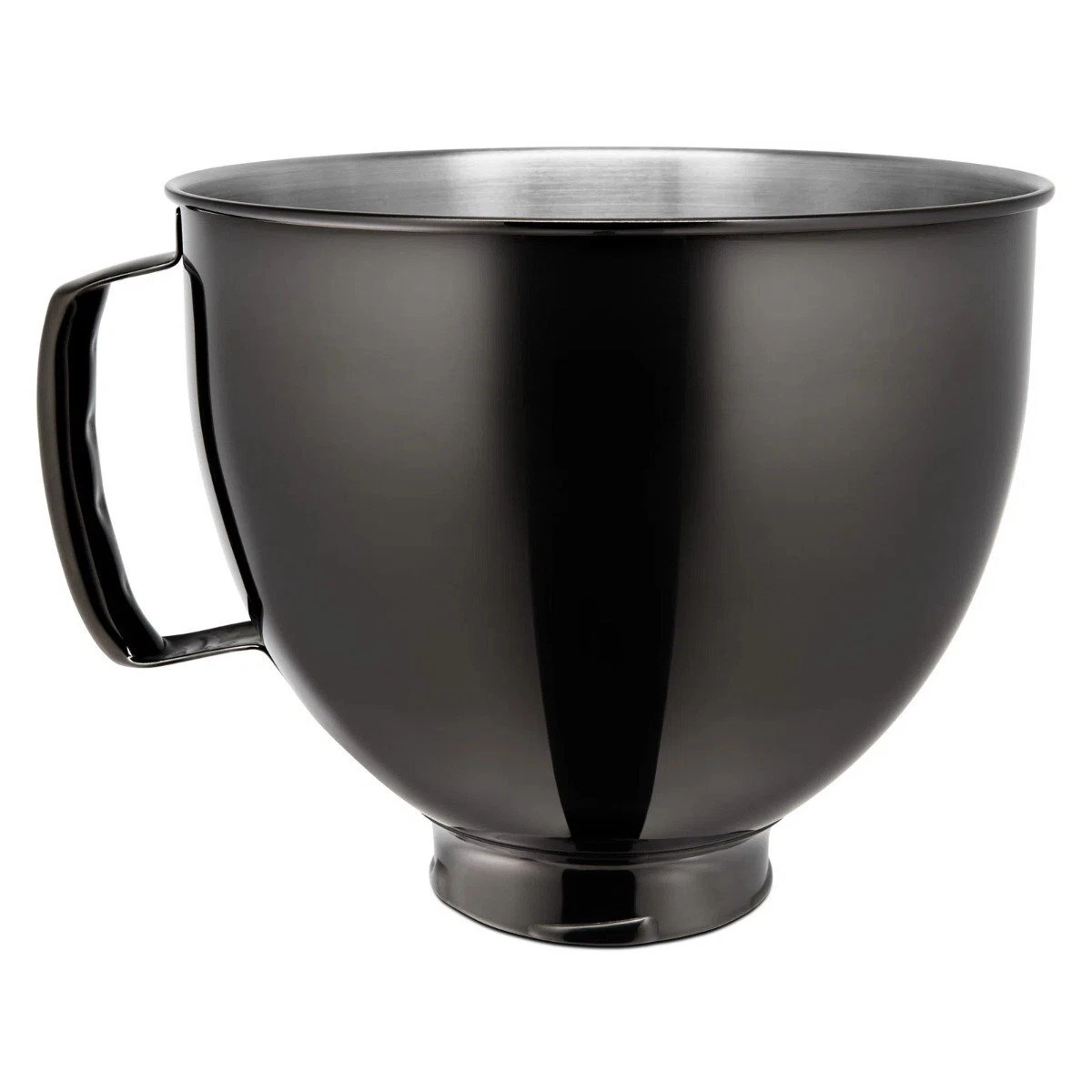 KitchenAid 5-Quart Metallic Black Stainless Steel Mixing Bowl | Fits 4.5-Quart