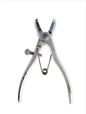 American Power Pull 6-5/8" Hog Nose Pliers, Zinc Plated Iron, Silver