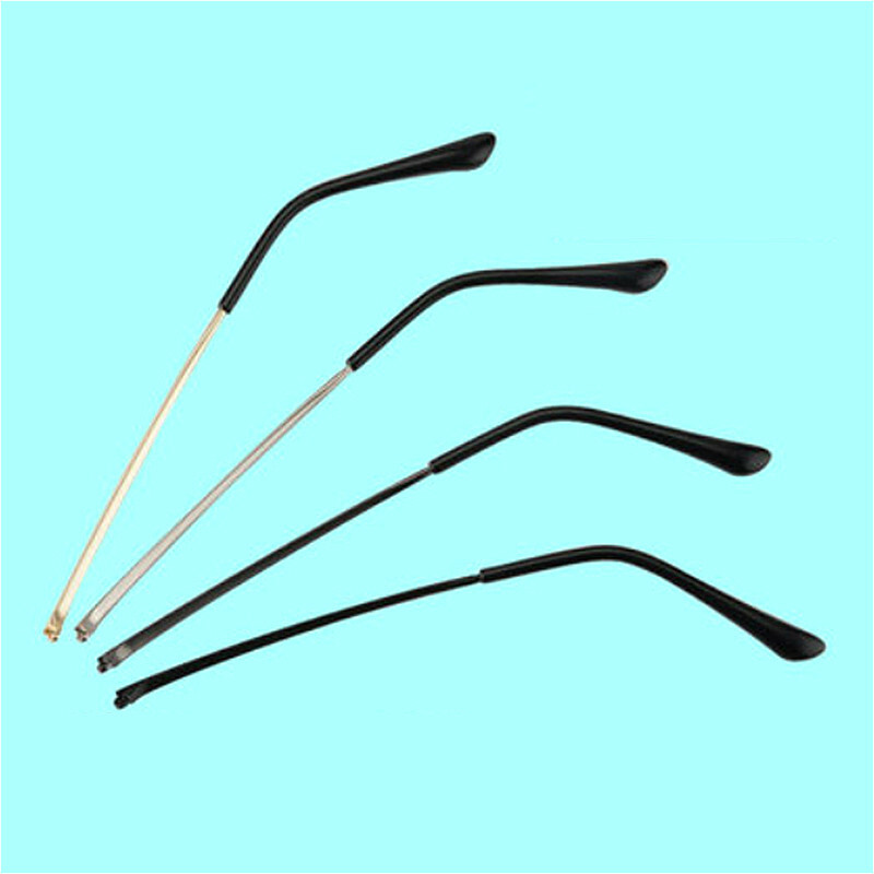 Paire De Branches De Lunettes En Métal De Rechange - Longueur 138mm - Multicolore - DIY