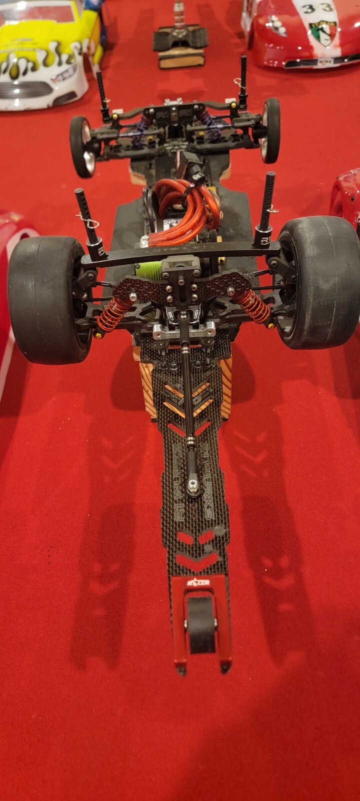 rc no prep drag car , R1 DC1 chassie with top of the line parts eBay