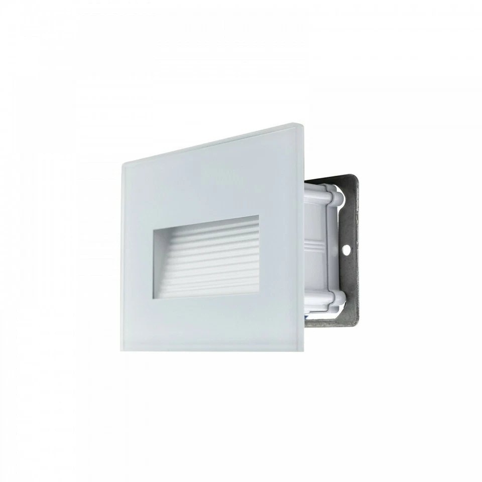 SEGNAPASSO LED 4W INCASSO SCATOLA 503 3000K 4000K 6000K IP65 CORNICE VETRO 200lm - Immagine 4 di 4
