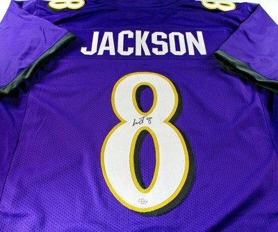 lamar jackson purple jersey