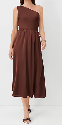 ann taylor brown dress MICHAEL COSTELLO X REVOLVE. Nude satin dress S.XXS – Hibuy market