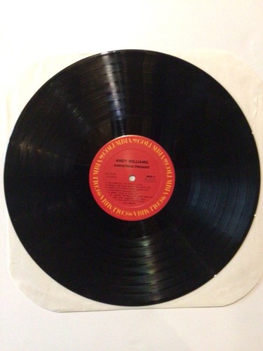 Andy Williams Christmas Present vinyl LP record, early pressing 3C 33191 VG - Picture 8 of 9