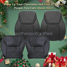 Driver / Passenger Bottom / Top Leather Seat Cover Fit For 2008-2015 Lexus Lx570