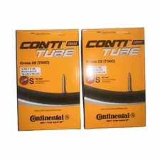 Continental Cross 28" 700X32-47C Inner Tubes 42mm Presta Valve (Pack of 2 Tubes)