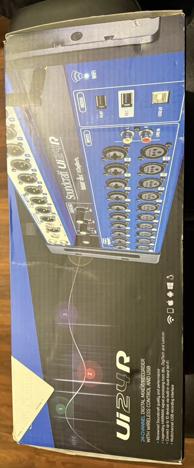 Soundcraft Ui24R Digital Mixer 24-Channel - Image 3 of 4