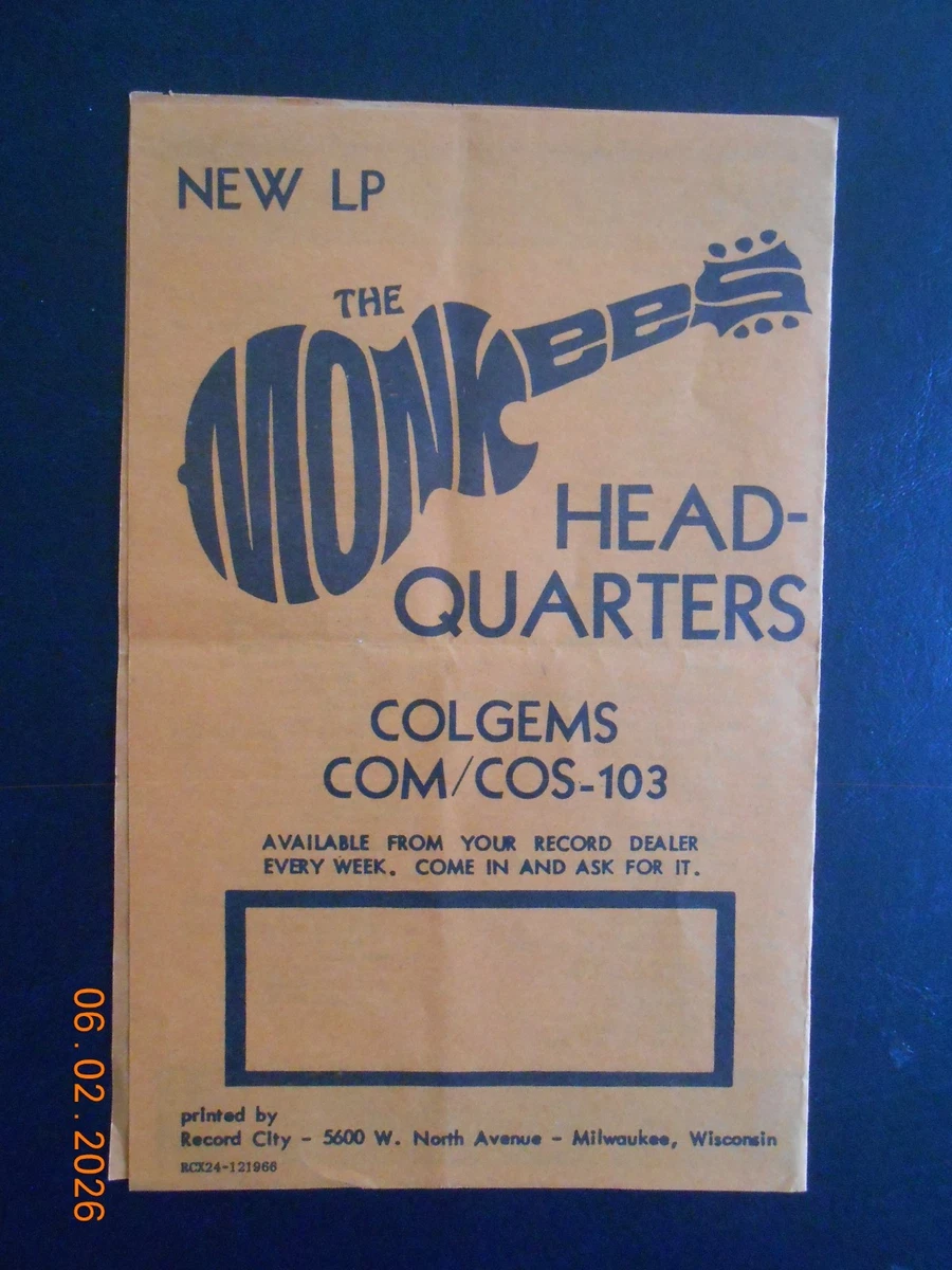 Original The Monkees Memorabilia for sale | eBay