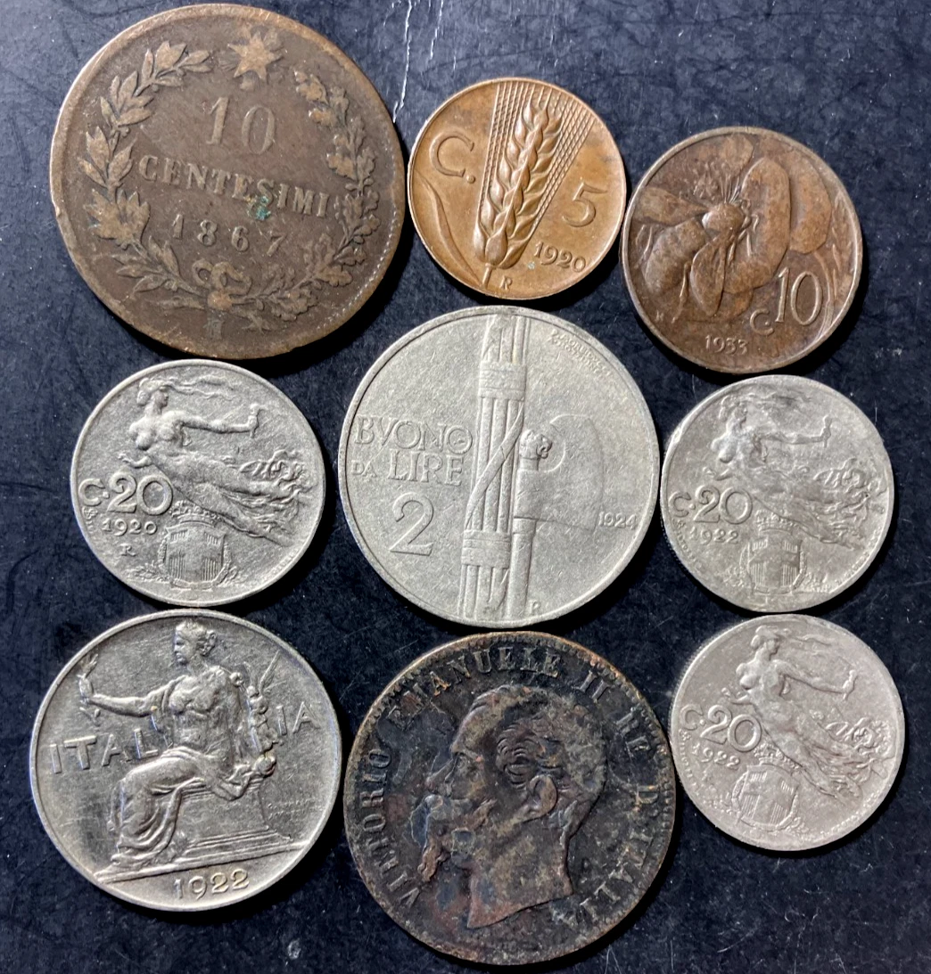 1866 Year Italian Coins (1861-Now) for sale | eBay