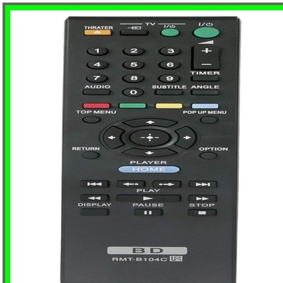 Universal Remote for Sony Blu-ray Players RMT-B104C Replacement