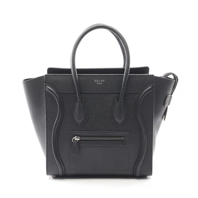Celine Tote Bag Black Leather #RCB2003 - Image 1 of 4