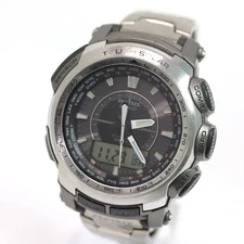 Casio ProTrek PRW-5100T Solar Analog-Digital Watch 47mm From Japan 054 6354214