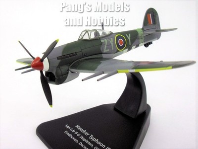 Hawker Typhoon IB B G Stapleton, RAF 1944 1/72 Scale Diecast Metal Model Oxford