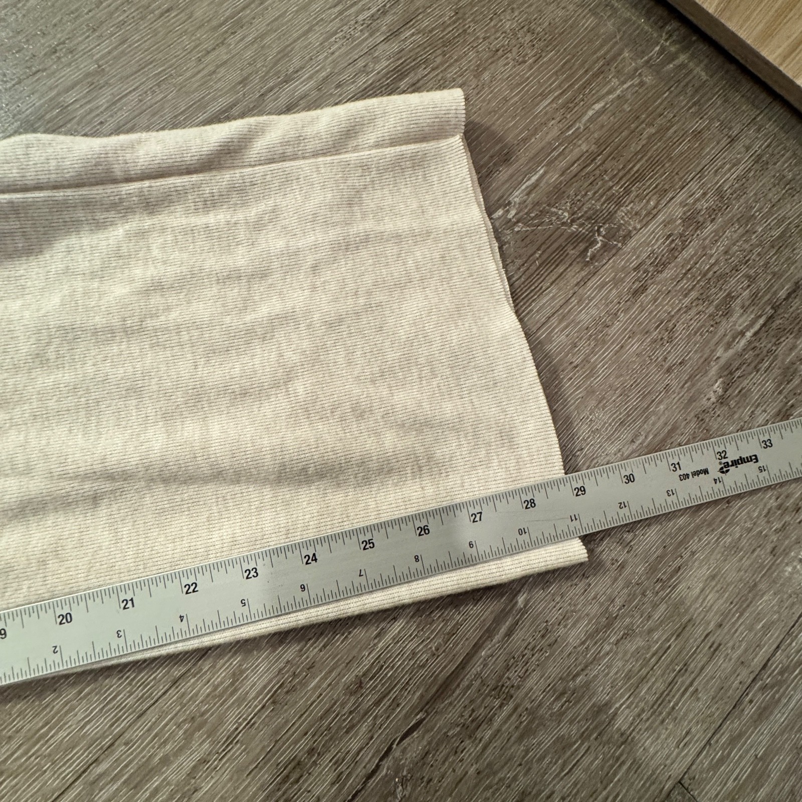 Zara Pants Womens Small Beige Stretch Flare Leg Boot Cut Pull On Knit 24x29 thumbnail 8