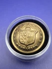 Civil War New York State Militia Staff Coat Button #2