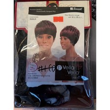NEW Vella Sensual Short Pixie Cut Synthetic Wig Color RMBUR #1 (1)