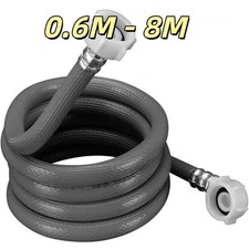 Washing Machine Dishwasher Inlet Pipe Water Feed Fill Hose Extra Long 0.6M - 8M