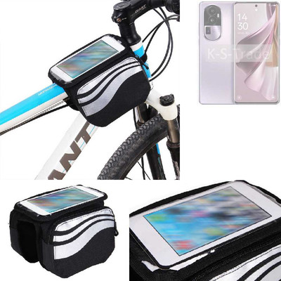 Fahrrad Halterung für Oppo Reno10 PHW110 Rahmenhalter Fahrradtasche Rahmentasch