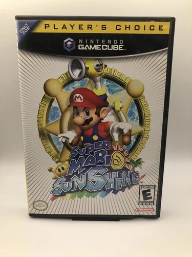 Super Mario Sunshine (Nintendo GameCube, 2002) No Manual Tested Working