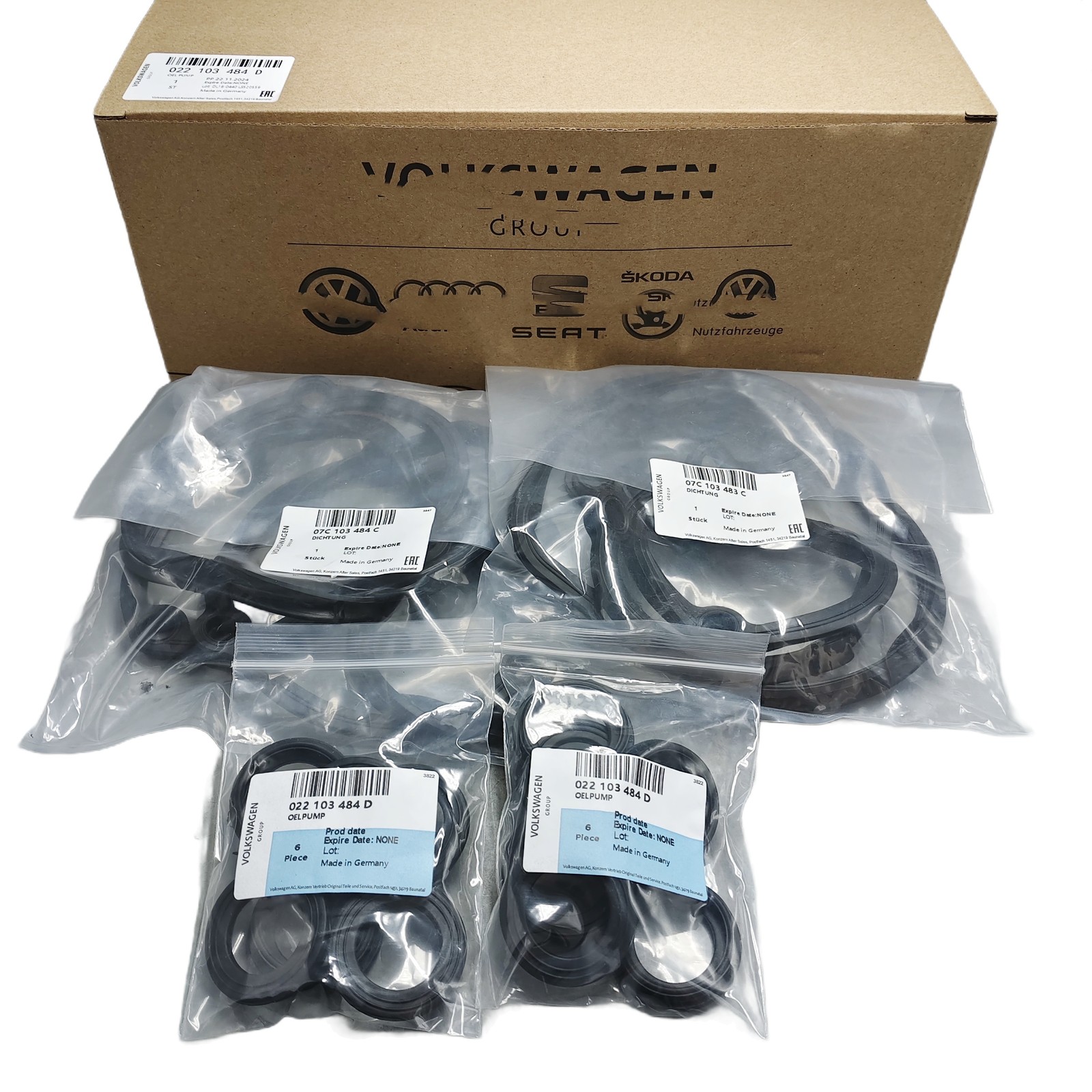 For Bentley Continental GT Valve cover gasket spark plug tube sealing kit US