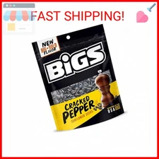 BIGS Sunflower Seeds, Cracked Pepper Flavor, 5.35 oz.