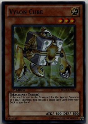 Vylon Cube Super Rare Hidden Arsenal 5: Steelswarm Invasion HA05-EN015 LP