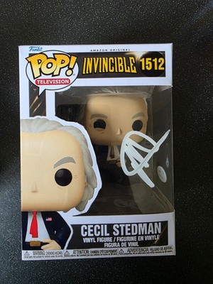 Invincible Funko Pop Signed Walton Goggins Cecil Stedman 'Custom' PSA COA