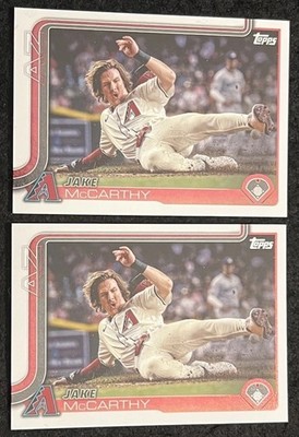 2025 Topps Series 1 - Jake McCarthy  - Diamondbacks - #243 + Extra