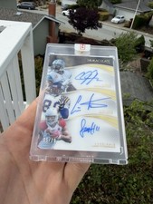Johnson Fitzgerald Carter 2025 Immaculate Triple Auto (ITA-WR) /10 Sealed