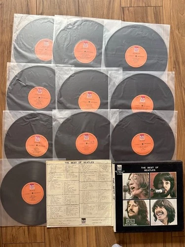 RARE, THE BEST OF THE BEATLES,  TAIWAN 10x LP VINYL BOX SET