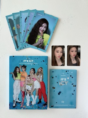 Itzy It'z Itz ICY Album preorder Chaeryeong Photocard Kpop Pc Fotokarte yeji  