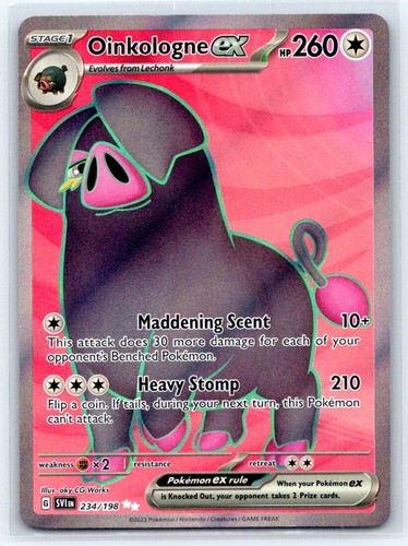 SV01: Scarlet & Violet Base Set #234/198 Oinkologne ex NM Pokemon