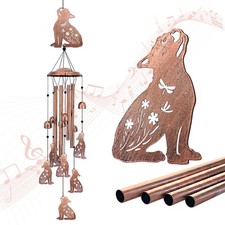 French Wind Chimes for Outside,Dog Gifts for /Men/Sympathy Gift/Memorial Gift...