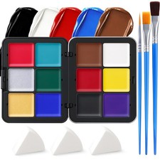 16 Colors Face  Body Paint - Set 07 Halloween  Kit