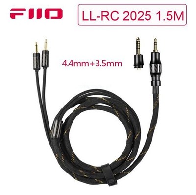 FiiO LL-RC 2025 1.5M Headphone Upgrade Cable 3.5mm/4.4mm interchangeable Plug